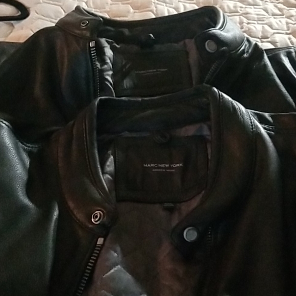 Leather Jacket ( Motorcycle Style ) - Picture 13 of 16